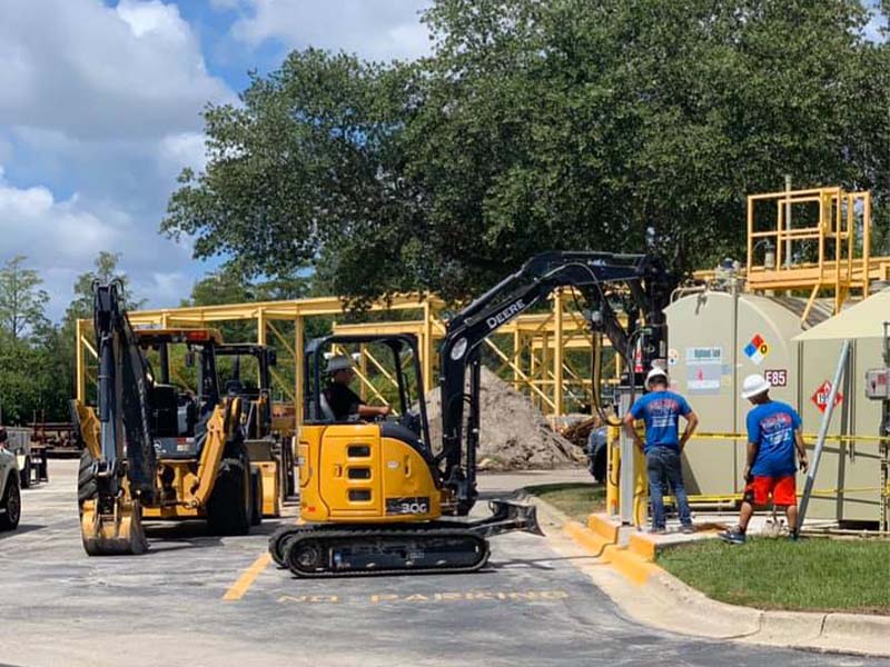 Concrete Slab Foundation Repair in DeBary, FL
