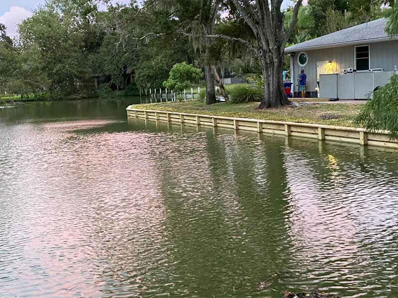 Seawall Repair in DeBary, FL