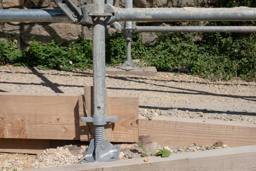 Steel Push Pier Installation in DeBary, FL